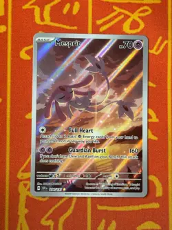 POKEMON TCG MESPRIT 204/191 HOLO ILLUSTRATION RARE NM SURGING SPARKS - Image 1