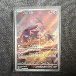Mesprit 204/191 Illustration Rare Full Art Surging Sparks Pokemon Card TCG - Image 1