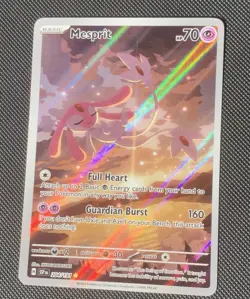 Pokemon TCG Mesprit 204/191 Surging Sparks Illustration Rare Card - Image 1