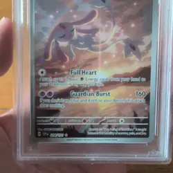 Pokemon TCG Mesprit Card 204/191 Surging Sparks Illustration Rare PSA 9 - Image 3