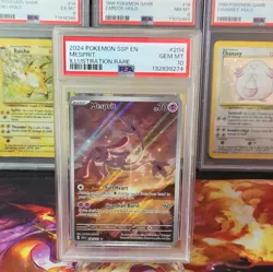 Pokemon TCG Mesprit 204/191 Surging Sparks PSA 10 Gem Mint Illustration Rare EN - Image 1