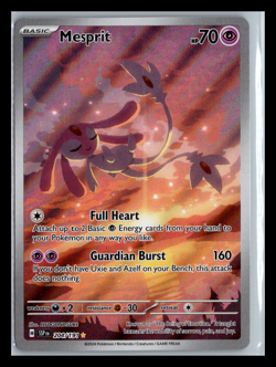 Mesprit 204/191 SV: Surging Sparks Illustration Rare Pokemon TCG NM - Image 1