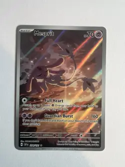 Pokemon TCG Mesprit 204/191 Surging Sparks Illustration Rare NM - Image 2