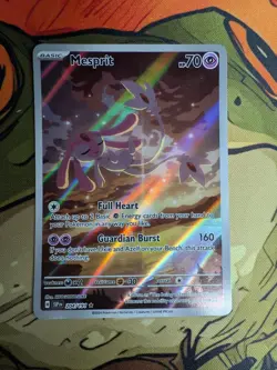 Pokemon TCG Mesprit 204/191 Illustration Rare Surging Sparks - Image 1