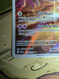 Pokemon TCG Mesprit 204/191 Illustration Rare Surging Sparks - Image 3