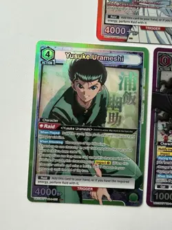 Union Arena Yu Yu Hakusho Card Lot - Super Rares Near Mint - Image 3