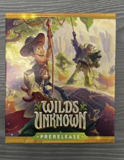 Disney Lorcana Wilds Unknown Prerelease Kit + Exclusive Promo Card New Sealed - Image 1