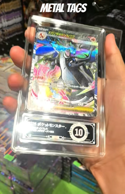 2025 Pokemon Cards JPN. Metal Tags Mega Charizard EX 094/080 SR PCG 10 PRISTINE - Image 2