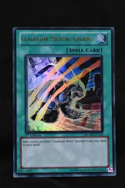 Gladiator Proving Ground 1st Edition RYMP-EN110 LP Ultra Rare Holo Yugioh Card - Image 5