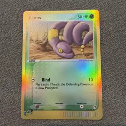 Pokemon TCG Cards Ekans 64/100 Sandstorm Reverse Holo NM - Image 1