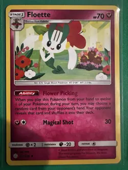 Pokemon Flabebe Floette Evolution Lot Mega Floette ex 6 Cards NM Fun! - Image 4