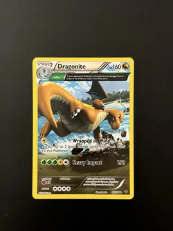 Pokemon TCG Dragonite Roaring Skies Holo Rare Card 52/108 MP / HP - Image 1