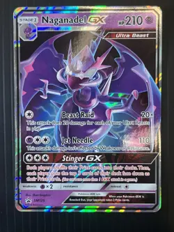 Nagandel GX SM125 SM Promos Holo Pokemon Card - Image 1
