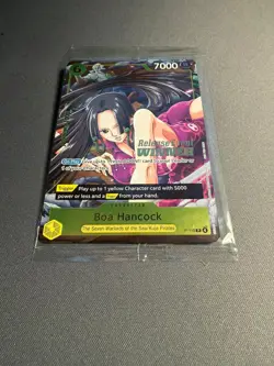 Boa Hancock P-115 OP15 Release Event Winner Promo One Piece Card English Sealed - Image 3
