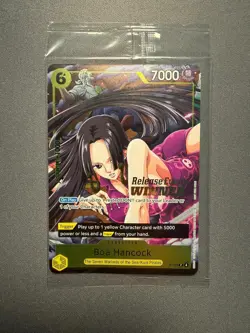 Boa Hancock P-115 Pre-Release Event Winner Near Mint SEALED ENG | One Piece Card - Image 1