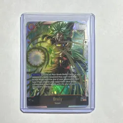 Broly FB08-122 SCR Full Art Holo Dragon Ball Super Card Game Battle Card - Image 1