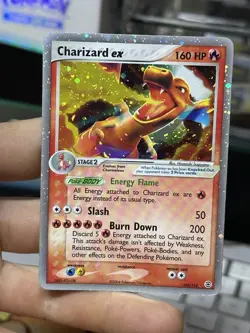 Charizard ex 105/112 EX FireRed LeafGreen FRLG 2004 Holo Rare Pokemon Card TCG - Image 3