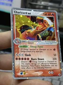 Charizard ex 105/112 EX FireRed LeafGreen FRLG 2004 Holo Rare Pokemon Card TCG - Image 4