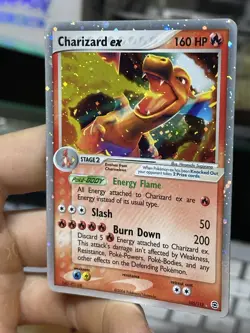 Charizard ex 105/112 EX FireRed LeafGreen FRLG 2004 Holo Rare Pokemon Card TCG - Image 5