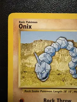 Pokemon TCG Onix Legendary Collection 84/110 Unlimited Common Card WOTC NM - Image 2