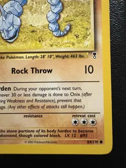 Pokemon TCG Onix Legendary Collection 84/110 Unlimited Common Card WOTC NM - Image 5