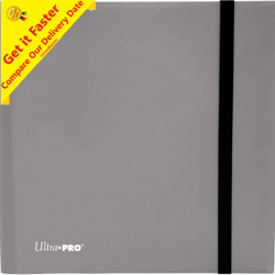 ULTRA PRO BINDER ECLIPSE PRO Binder 12 Pocket Holds 480 Cards Grey - Image 1