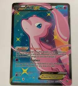 Pokemon TCG Mew EX RC24/RC25 Legendary Treasures Radiant Collection Full Art 120 - Image 2
