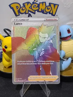 Pokemon Holofoil - Lance (Secret) - 206/195 / NM / English - Image 1