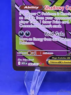Mega Gengar ex 269/217 Mega Attack Rare Ascended Heroes Pokemon Holo Near Mint - Image 3
