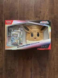 ✅ Pokemon Prismatic Evolutions EEVEE Accessory Pouch Special Collection SEALED - Image 1