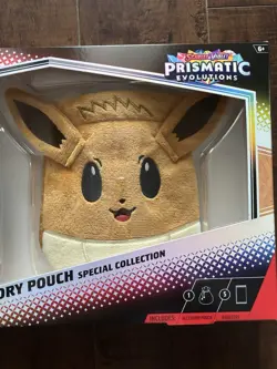✅ Pokemon Prismatic Evolutions EEVEE Accessory Pouch Special Collection SEALED - Image 4