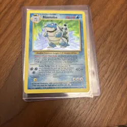 1999 Pokemon Unlimited Blastoise Holo Rare #2/102 - Image 1