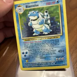 1999 Pokemon Unlimited Blastoise Holo Rare #2/102 - Image 4