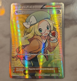 Pokemon TCG Bianca 147/149 Full Art Holo Ultra Rare Trainer Boundaries Crossed - Image 1