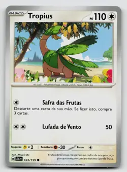 Tropius 123/159 Journey Together Regular 2025 Portuguese - Image 1