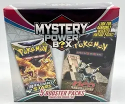 Pokemon Mystery Power Box ( 5 Booster Packs ) - Image 1