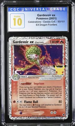Pokemon Gardevoir EX #93 Delta Species Celebrations Collection | Pristine 10 CGC - Image 2