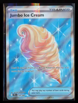 Jumbo Ice Cream 109/086 Ultra Rare Chaos Rising Pokemon Holo Near Mint - Image 1