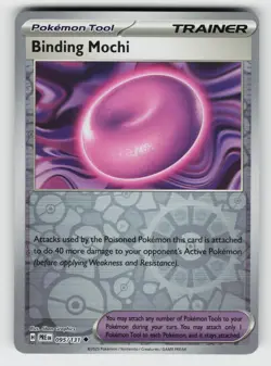 Binding Mochi 095/131 Prismatic Evolutions UC Reverse Holo NM/M Pokemon - Image 1