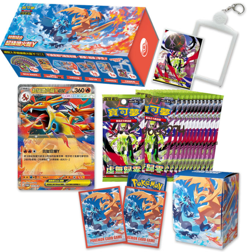 T-Chinese Pokemon TCG MEGA Charizard Y Special Set Mega Evolution Sealed Box - Image 4
