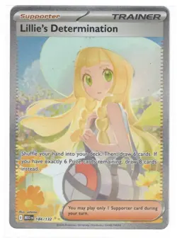 Lillie's Determination Special Illustration Rare ME01: Mega Evolution 184/132 - Image 1