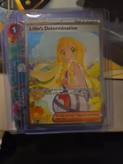 Lillie's Determination 184/132 Me01: Mega Evolution Special Illustration Rare - Image 1