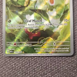 Pokemon Caterpie Illustration Rare Holo 172/165 Sv: Scarlet & Violet 151 2023 - Image 2
