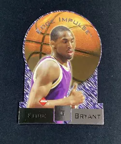 1997 Collector's Edge Edge Impulse Die-Cut Kobe Bryant #14 HOF - Image 1