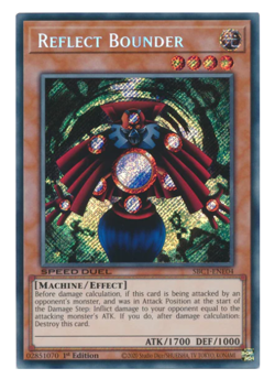 Reflect Bounder (Secret Rare) SBC1-ENE04 Secret Rare YuGiOh - Image 1