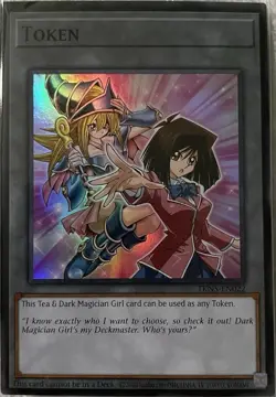 Yu-Gi-Oh TCG Alliance Insight Tea & Dark Magician Girl Token (Sealed) - Image 1