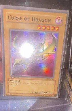 Curse of Dragon LOB-066 The Legend of Blue Eyes White Dragon 1st Edition - Image 1