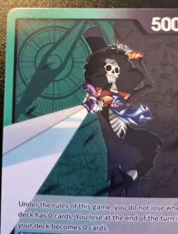 Brook OP15-022 Leader Adventure On Kami's Island One Piece Card Game - Image 2