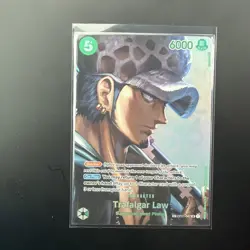 One Piece Card Trafalgar Law OP01-047 SP OP04 Kingdoms Of Intrigue English NM - Image 1