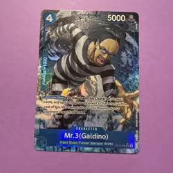 Mr.3 (Galdino) Alternate Art SR (OP16-056) One Piece TCG The Time of Battle NM - Image 3